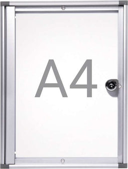 MAULextraslim Vitrine - zilver - 1 x A4 - 1 stuk - 3.1 x 27 x 35.1 cm - MAUL