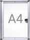 MAULextraslim Vitrine - zilver - 1 x A4 - 1 stuk - 3.1 x 27 x 35.1 cm - MAUL
