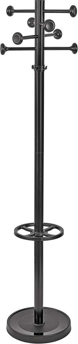 MAULgrando Kapstok - 16 haak - standvoet - zwart - 1 stuk - Ø 39 x 175.5 cm - MAUL