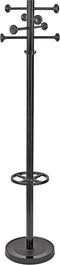 MAULgrando Kapstok - 16 haak - standvoet - zwart - 1 stuk - Ø 39 x 175.5 cm - MAUL