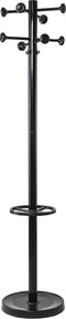 MAULgrando Kapstok - 16 haak - standvoet - zwart - 1 stuk - Ø 39 x 175.5 cm - MAUL