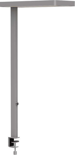 MAULjaval LED Bureaulamp - dimmbaar - tafelklem - zilver - 1 stuk - 61 x 28 x 120 cm - MAUL