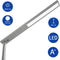 MAULjet LED Vloerlamp - standvoe t- zilver - 1 stuk - 95 x 22.5 x 195 cm - MAUL