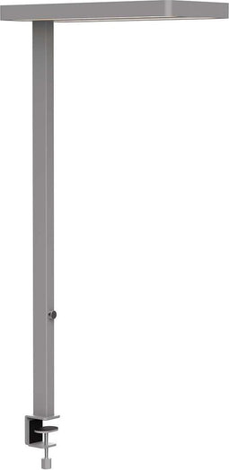 MAULjuvis LED Bureaulamp - dimmbaar - tafelklem - zilver - 1 stuk - 61 x 28 x 120 cm - MAUL