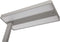 MAULjuvis LED Vloerlamp - dimmbaar - standvoet - zilver - 1 stuk - 61 x 28 x 196 cm - MAUL