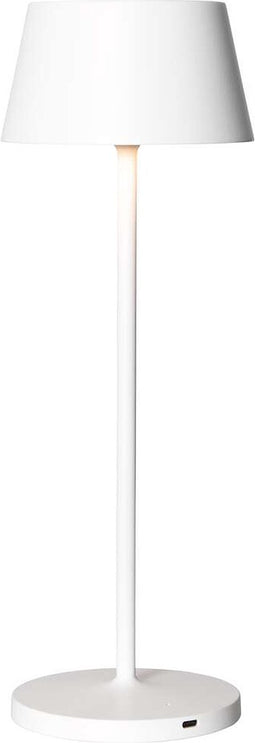 MAULnina LED Accu-lamp - dimmbaar - standvoet - binnen en buiten - wit - 1 stuk - 12 x 12 x 34 cm - MAUL