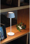 MAULnina LED Accu-lamp - dimmbaar - standvoet - binnen en buiten - wit - 1 stuk - 12 x 12 x 34 cm - MAUL