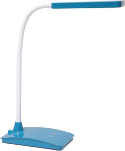 MAULpearly LED Bureaulamp - dimmbaar - standvoet - blauw - 1 stuk - 26.5 x 10.6 x 37.5 cm - MAUL