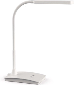 MAULpearly LED Bureaulamp - dimmbaar - standvoet - wit - 1 stuk - 26.5 x 10.6 x 37.5 cm - MAUL