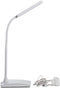 MAULpearly LED Bureaulamp - dimmbaar - standvoet - wit - 1 stuk - 26.5 x 10.6 x 37.5 cm - MAUL