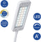 MAULpearly LED Bureaulamp - dimmbaar - standvoet - wit - 1 stuk - 26.5 x 10.6 x 37.5 cm - MAUL