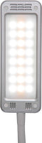 MAULpearly LED Bureaulamp - dimmbaar - standvoet - zilver - 1 stuk - 26.5 x 10.6 x 37.5 cm - MAUL