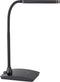 MAULpearly LED Bureaulamp - dimmbaar - standvoet - zwart - 1 stuk - 26.5 x 10.6 x 37.5 cm - MAUL
