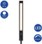 MAULpirro LED Bureaulamp - dimmbaar - tafelklem- zwart - 1 stuk - 46 x 4 x 37.3 cm - MAUL