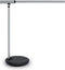 MAULrubia LED Bureaulamp - dimmbaar - standvoet - zilver - 1 stuk - 43 x 17 x 44 cm - MAUL