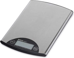 MAULsteel II Brievenweger 5 kg - zilver - kunststof - 1 stuk - 20.5 x 13.5 x 1.4 cm - MAUL