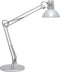 MAULstudy Bureaulamp - standvoet - zilver - zonder lichtbron - 1 stuk - 69.5 x 23 x 49 cm - MAUL