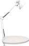 MAULstudy Bureaulamp - tafelklem - wit - zonder lichtbron - 1 stuk - 59.5 x 17 x 44 cm - MAUL