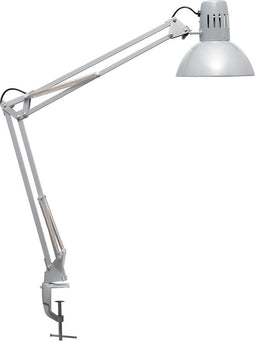 MAULstudy Bureaulamp - tafelklem - zilver - zonder lichtbron - 1 stuk - 59.5 x 17 x 44 cm - MAUL