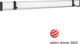 MAULtalent Wandklemlijst - wit - aluminium - 1 stuk - 50.7 x 4.3 x 2.9 cm - MAUL