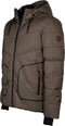 Maupiti Marck Ii Padded Winterjas Heren Grijsbruin Maat Xl