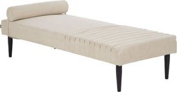 MAURIAC - Chaise longue - Beige - Polyester