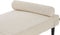 MAURIAC - Chaise longue - Beige - Polyester