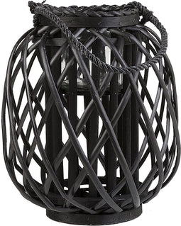 MAURITIUS - Lantaarn - Zwart - Wilgenhout