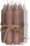 Mauve Dinerkaarsen - Set van 7 - Tafelkaarsen - h.11 Ø2,2