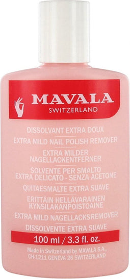 Mavala Extra Mild Nagellak Remover Zonder Aceton 100 ml