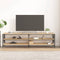 vidaXL - Tv-meubel - 180x40x50 - cm - bewerkt - hout - sonoma - eikenkleurig