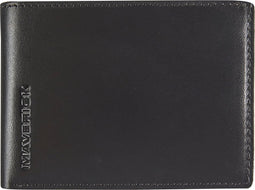 Maverick - all black - Lederen portemonnee - Compact billfold RFID