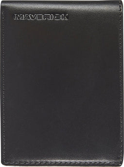 Maverick Billfold anti skim met kleingeldvak all Black