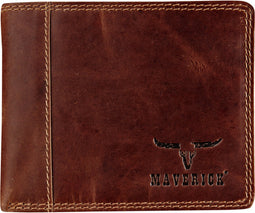 Maverick portemonnee RFID bruin