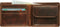 Maverick the original - portemonnee - billfold - RFID - volnerf rundsleder - bruin