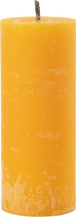 J-Line buitenkaars Pilaar Paraffine - geel - large - 45U