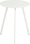 Mica Decorations Tuintafel Seatle - 38x38x45 cm - Ijzer - Wit