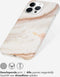 Selencia iPhone 14 Pro Max - Back Cover - 100% gerecycled - Wit Marmer