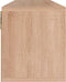vidaXL - Tv-meubel - 88,5x27,5x30,5 - cm - bewerkt - hout - sonoma - eikenkleurig