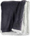 Fleece Deken Grijs Wit (130 x 170 cm)
