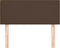 vidaXL - Hoofdbord - 80x5x78/88 - cm - kunstleer - bruin