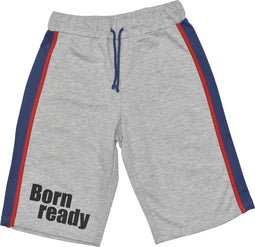 Max Buddies Short Vito Jongens Polykatoen Grijs Maat 164