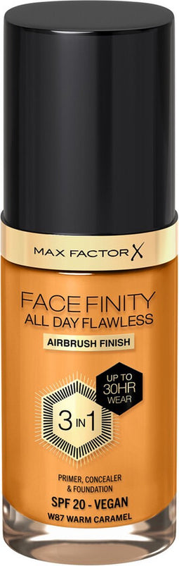 Max Factor Facefinity All Day Flawless Foundation - W87 Warm Caramel