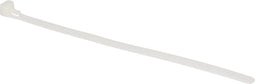 Max Hauri 136684 Kabelbinder 200 mm 7.5 mm Wit Hersluitbaar 20 stuk(s)