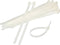Max Hauri 136684 Kabelbinder 200 mm 7.5 mm Wit Hersluitbaar 20 stuk(s)