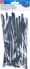 Max Hauri 136685 Kabelbinder 200 mm 7.5 mm Zwart Hersluitbaar, Flexibel 20 stuk(s)