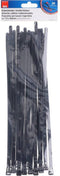 Max Hauri 136687 Kabelbinder 300 mm 7.5 mm Zwart Hersluitbaar 20 stuk(s)