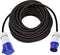 Max Hauri AG 162413 Stroom Verlengkabel 16 A Blauw, Zwart 15.00 m