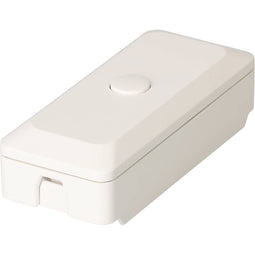 Max Hauri AG Max Hauri Snoerdimmer Wit Schakelvermogen (max.) 100 W 1 stuk(s)