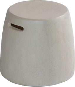 MAX&LUUK Bijzettafel Nick Cemento White Ø 36 cm